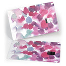 Blot 4 Absorbed Watercolor Texture - Premium Protective Decal Skin-Kit for the Apple Credit Card