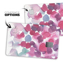 Blot 4 Absorbed Watercolor Texture - Premium Protective Decal Skin-Kit for the Apple Credit Card