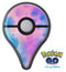 Blots 642 Absorbed Watercolor Texture Pokémon GO Plus Vinyl Protective Decal Skin Kit
