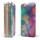 Blotted 534 Absorbed Watercolor Texture iPhone 6/6s or 6/6s Plus 2-Piece Hybrid INK-Fuzed Case