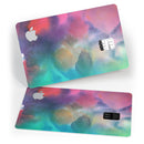 Blotted 534 Absorbed Watercolor Texture - Premium Protective Decal Skin-Kit for the Apple Credit Card