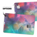 Blotted 534 Absorbed Watercolor Texture - Premium Protective Decal Skin-Kit for the Apple Credit Card