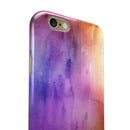 Blotted 6482 Absorbed Watercolor Texture iPhone 6/6s or 6/6s Plus 2-Piece Hybrid INK-Fuzed Case