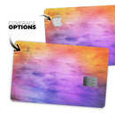Blotted 6482 Absorbed Watercolor Texture - Premium Protective Decal Skin-Kit for the Apple Credit Card