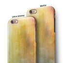 Blotted 672534 Absorbed Watercolor Texture iPhone 6/6s or 6/6s Plus 2-Piece Hybrid INK-Fuzed Case