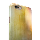 Blotted 672534 Absorbed Watercolor Texture iPhone 6/6s or 6/6s Plus 2-Piece Hybrid INK-Fuzed Case