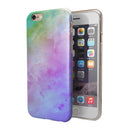 Blotted 6752 Absorbed Watercolor Texture iPhone 6/6s or 6/6s Plus 2-Piece Hybrid INK-Fuzed Case