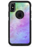 Blotted 6752 Absorbed Watercolor Texture - iPhone X OtterBox Case & Skin Kits
