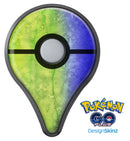 Blotted Blue 73 Absorbed Watercolor Texture Pokémon GO Plus Vinyl Protective Decal Skin Kit