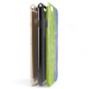 Blotted Blue 73 Absorbed Watercolor Texture iPhone 6/6s or 6/6s Plus 2-Piece Hybrid INK-Fuzed Case