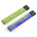 Blotted Blue 73 Absorbed Watercolor Texture - Premium Decal Protective Skin-Wrap Sticker compatible with the Juul Labs vaping device