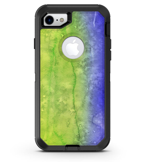 Blotted Blue 73 Absorbed Watercolor Texture - iPhone 7 or 8 OtterBox Case & Skin Kits