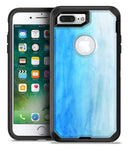 Blotted Blues Absorbed Watercolor Texture - iPhone 7 Plus/8 Plus OtterBox Case & Skin Kits