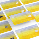 Blotted Gold 42 Absorbed Watercolor Texture - Premium Protective Decal Skin-Kit for the Apple Credit Card