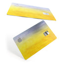 Blotted Gold 42 Absorbed Watercolor Texture - Premium Protective Decal Skin-Kit for the Apple Credit Card