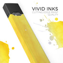 Blotted Gold 42 Absorbed Watercolor Texture - Premium Decal Protective Skin-Wrap Sticker compatible with the Juul Labs vaping device