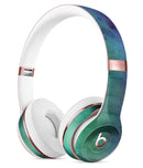 Blotted Green 97 Absorbed Watercolor Texture Full-Body Skin Kit for the Beats by Dre Solo 3 Wireless Headphones