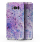 Blotted Pink and Purple Texture - Samsung Galaxy S8 Full-Body Skin Kit