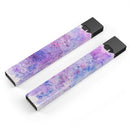 Blotted Pink and Purple Texture - Premium Decal Protective Skin-Wrap Sticker compatible with the Juul Labs vaping device