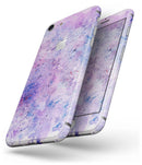 Blotted Pink and Purple Texture - Skin-kit for the iPhone 8 or 8 Plus