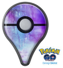Blotted Purple 896 Absorbed Watercolor Texture Pokémon GO Plus Vinyl Protective Decal Skin Kit