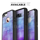 Blotted Purple 896 Absorbed Watercolor Texture - Skin Kit for the iPhone OtterBox Cases