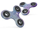 Blotted Purple 896 Absorbed Watercolor Texture Full-Body Fidget Spinner Skin-Kit