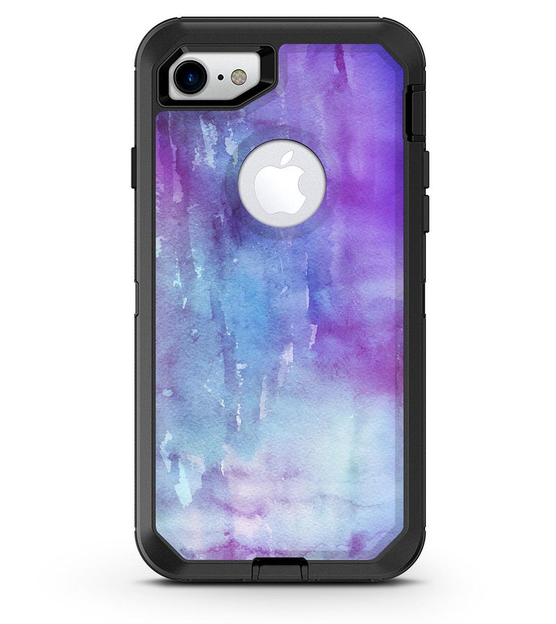 Blotted Purple 896 Absorbed Watercolor Texture - iPhone 7 or 8 OtterBox Case & Skin Kits