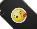 Blowing Kisses Emoticon Emoji - Skin Kit for PopSockets and other Smartphone Extendable Grips & Stands