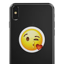 Blowing Kisses Emoticon Emoji - Skin Kit for PopSockets and other Smartphone Extendable Grips & Stands