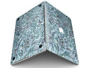 Blue-Green Damask Watercolor Pattern - MacBook Pro with Retina Display Full-Coverage Skin Kit