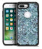 Blue-Green Damask Watercolor Pattern - iPhone 7 Plus/8 Plus OtterBox Case & Skin Kits