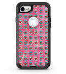 Blue-Green_Polka_Dots_with_Hearts_Pattern_on_Pink_Watercolor_iPhone7_Defender_V1.jpg