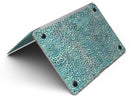 Blue-Green Watercolor Leopard Pattern - MacBook Air Skin Kit