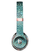 Blue-Green Watercolor Leopard Pattern Full-Body Skin Kit for the Beats by Dre Solo 3 Wireless Headphones