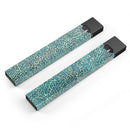 Blue-Green Watercolor Leopard Pattern - Premium Decal Protective Skin-Wrap Sticker compatible with the Juul Labs vaping device