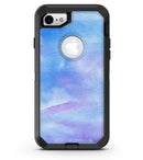 Blue 0021 Absorbed Watercolor Texture - iPhone 7 or 8 OtterBox Case & Skin Kits