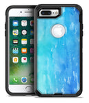 Blue 082 Absorbed Watercolor Texture - iPhone 7 Plus/8 Plus OtterBox Case & Skin Kits