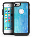 Blue 082 Absorbed Watercolor Texture - iPhone 7 or 8 OtterBox Case & Skin Kits