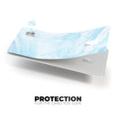 Blue 191 Textured Marble - Premium Protective Decal Skin-Kit for the Apple Credit Card
