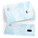 Blue 191 Textured Marble - Premium Protective Decal Skin-Kit for the Apple Credit Card
