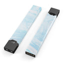 Blue 191 Textured Marble - Premium Decal Protective Skin-Wrap Sticker compatible with the Juul Labs vaping device