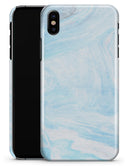 Blue 191 Textured Marble - iPhone X Clipit Case