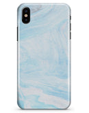 Blue 191 Textured Marble - iPhone X Clipit Case