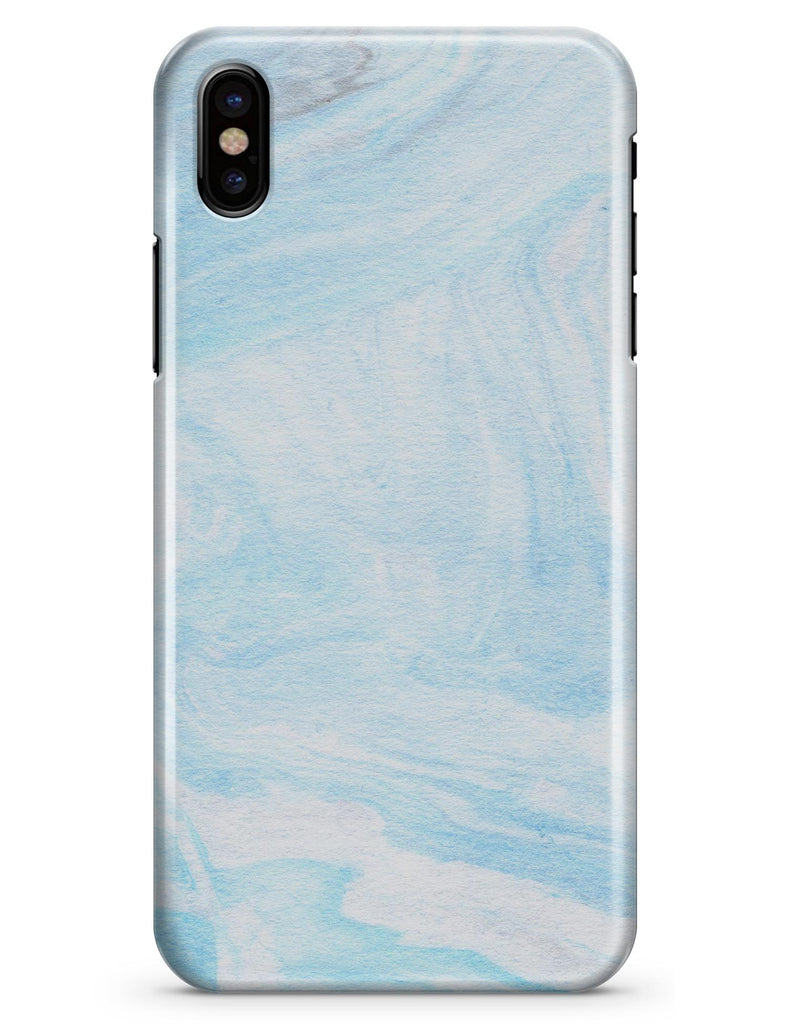Blue 191 Textured Marble - iPhone X Clipit Case