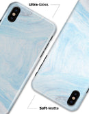 Blue 191 Textured Marble - iPhone X Clipit Case
