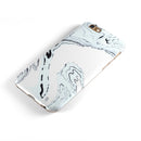 Blue 19 Textured Marble iPhone 6/6s or 6/6s Plus 2-Piece Hybrid INK-Fuzed Case