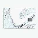 Blue 19 Textured Marble - Premium Protective Decal Skin-Kit for the Apple Credit Card