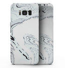 Blue 19 Textured Marble - Samsung Galaxy S8 Full-Body Skin Kit