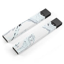 Blue 19 Textured Marble - Premium Decal Protective Skin-Wrap Sticker compatible with the Juul Labs vaping device